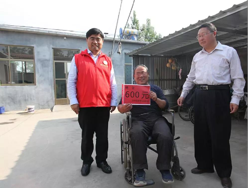 走访残疾贫困户 慰问帮扶暖人心