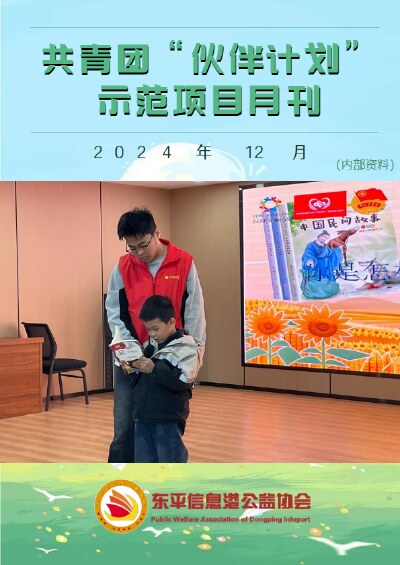 共青团“伙伴计划”示范项目12月份月刊