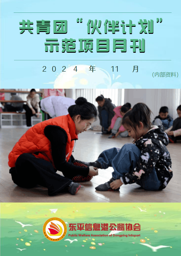 共青团“伙伴计划”示范项目11月份月刊