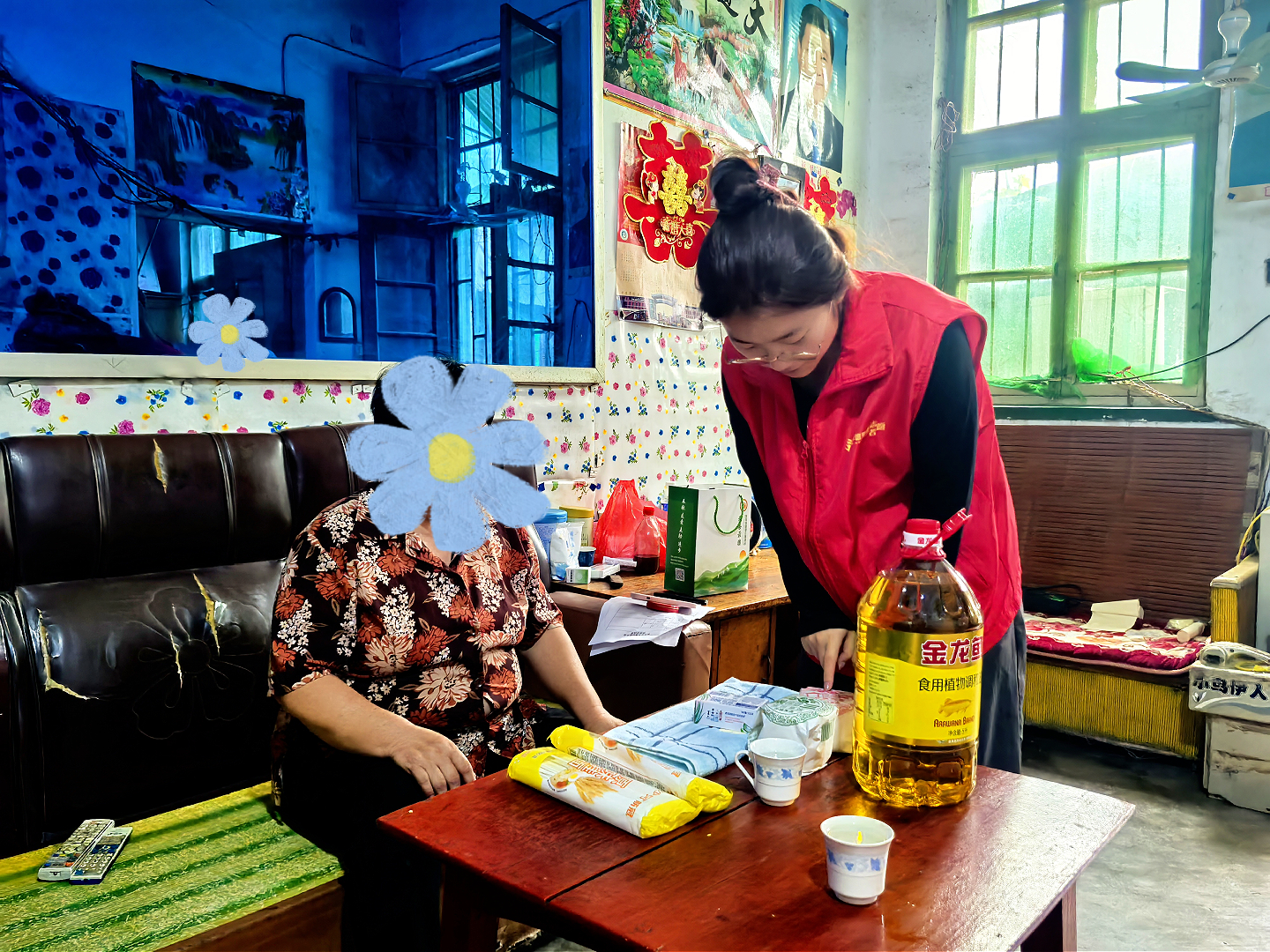 情暖中秋 爱心同行——东平信息港公益协会走访慰问困难家庭